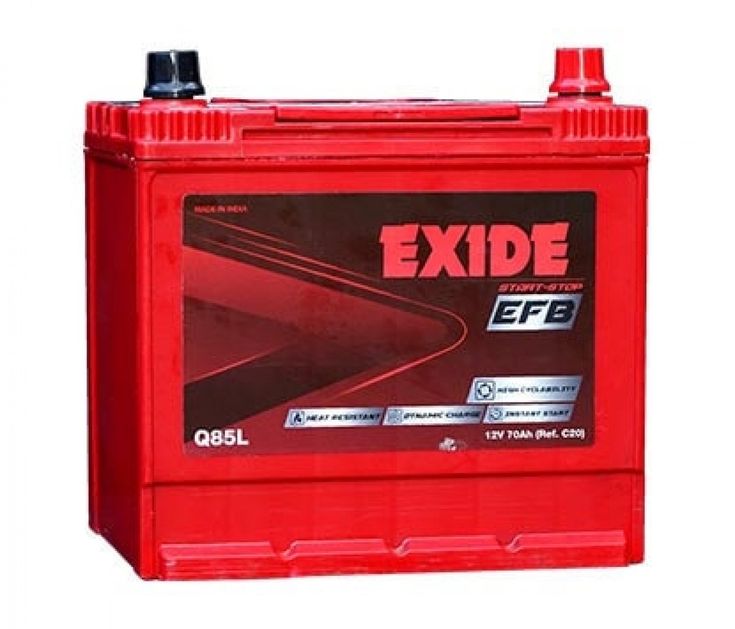 Exide Start-Stop EFB efb car battery available at Shree Battery shop near me in Greater Noida