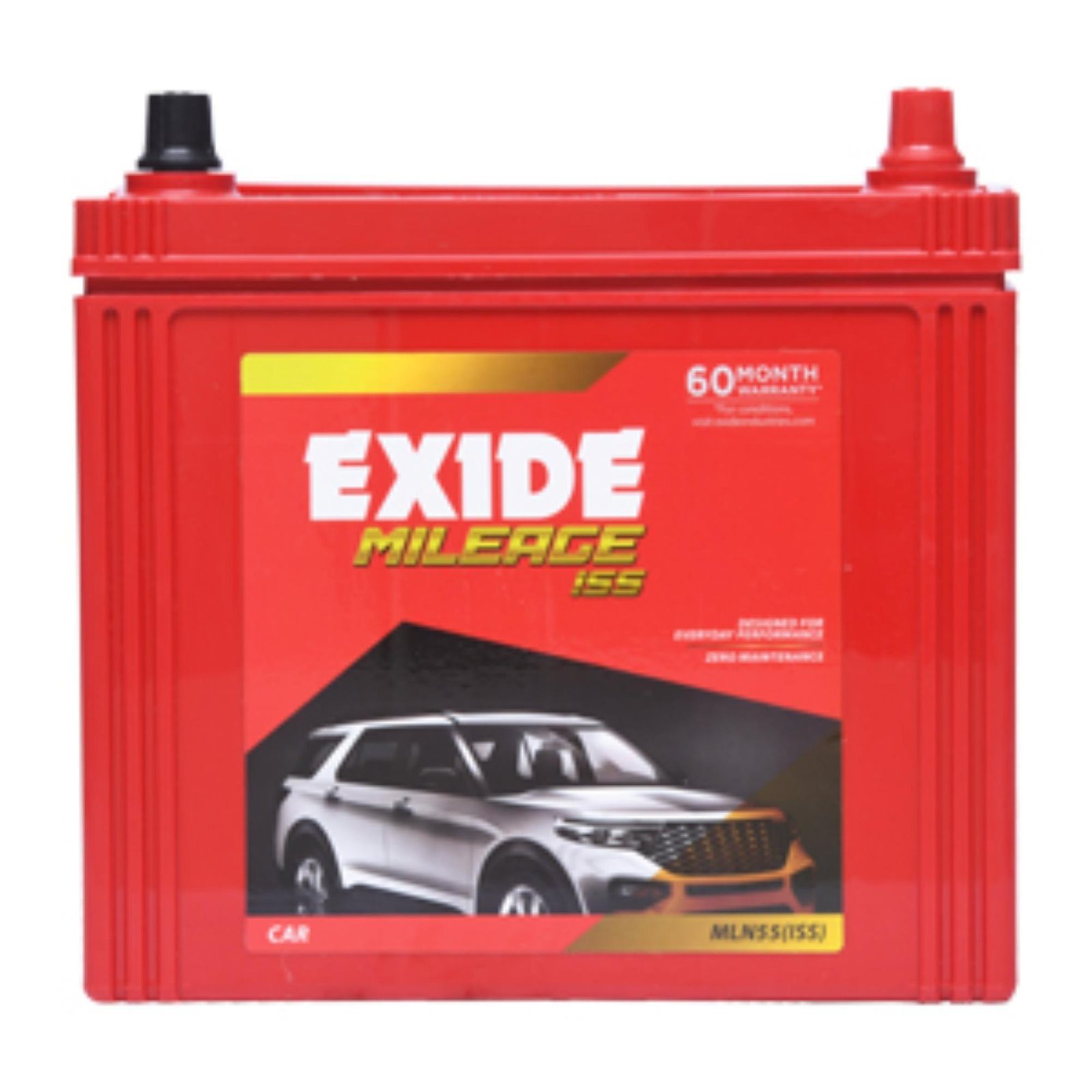 Exide Mileage ISS car / suv battery available at Shree Battery shop near me in Greater Noida